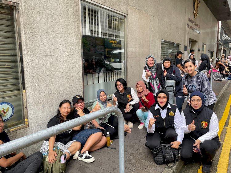 Dir PPA PPO Bareskrim Polri Menyapa PMI di Hong Kong, Serap Aspirasi dan Perkuat Edukasi.